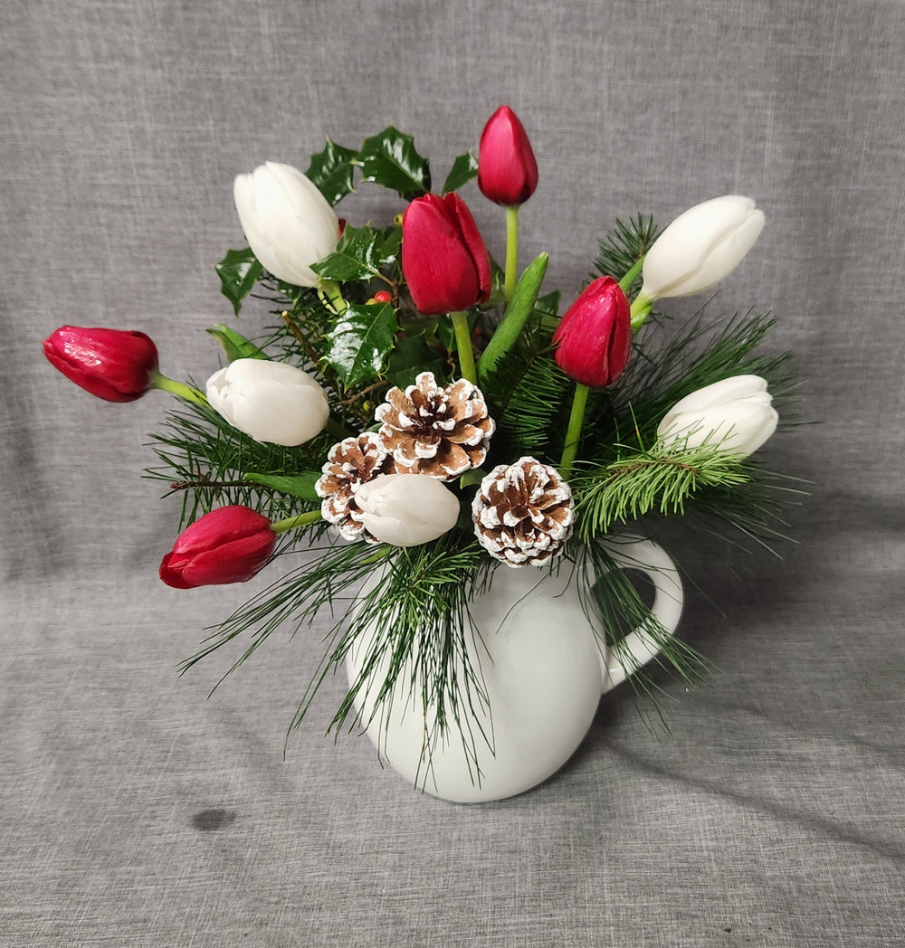 Holly Jolly Tulips